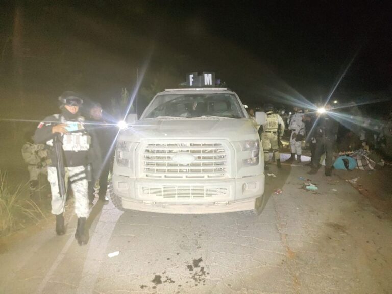 Agreden a la Guardia Nacional en Edomex