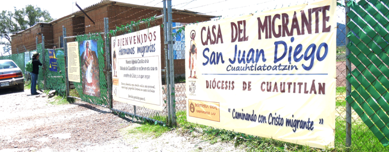 Aumenta llegada de extranjeros a la casa del migrante en Huehuetoca