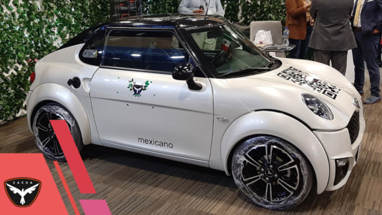 El auto eléctrico mexicano hecho a mano por mujeres poblanas