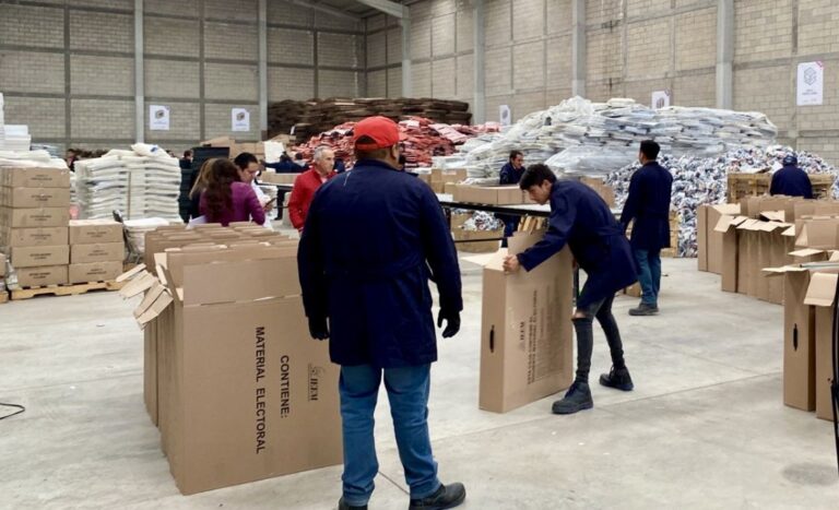 IEMM inició con el procedimiento de integración del material electoral