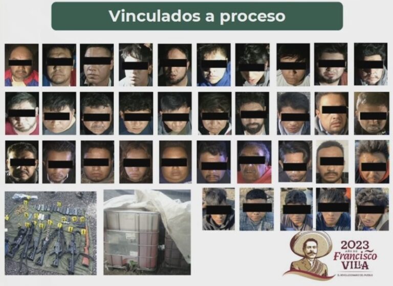 Vinculan a proceso a 35 presuntos “huachicoleros” de Huehuetoca