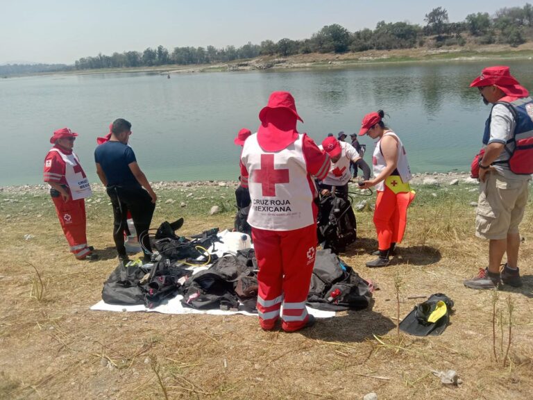Localizan sin vida a “Ángel”, joven que entro al Lago Guadalupe