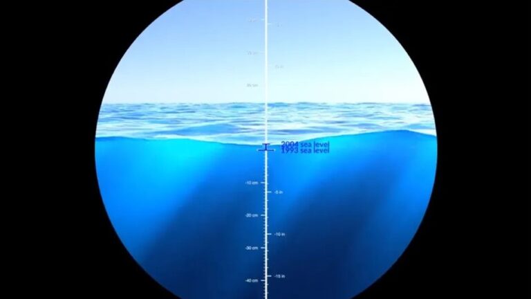 NASA muestra aumento del nivel del mar por el cambio climático | VIDEO