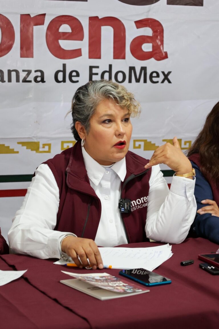 En el Edomex Morena no tendrá candidatos de reelección: LuzMa Hernández
