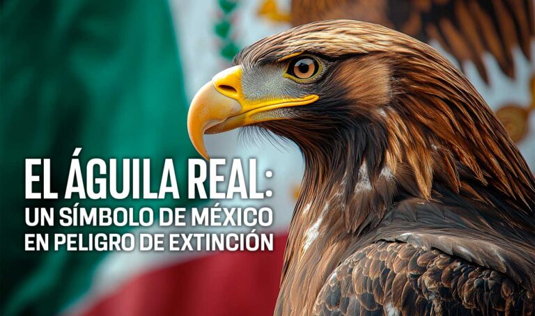 Águila real, símbolo de nuestro escudo nacional, al borde de la extinción