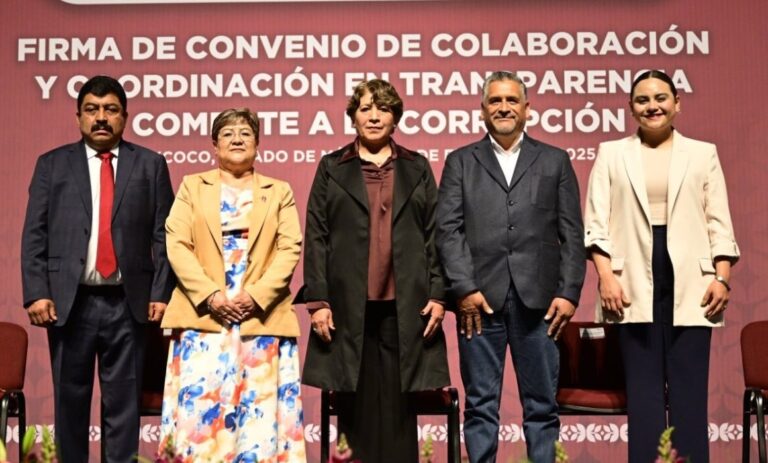 Asegura Delfina Gómez haber combatido la corrupción en sus dos años de gobierno