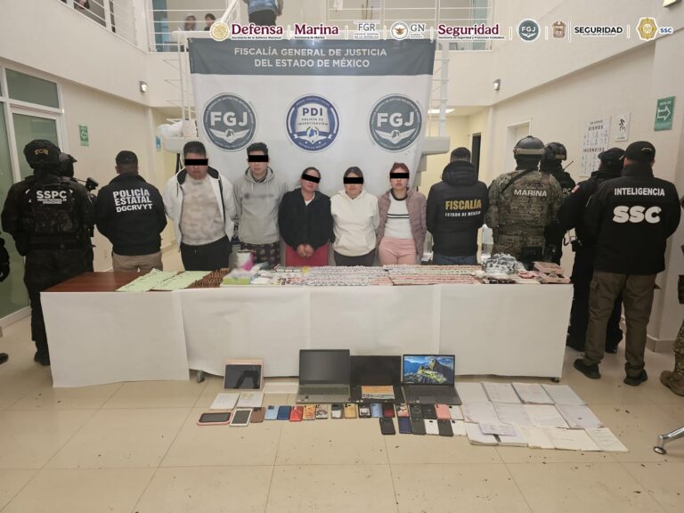 Caen “Los Bonitos” en operativo conjunto en Edomex y CDMX