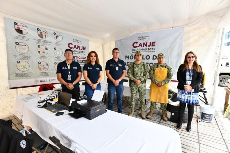 Concluye programa de canje de armas 2025 en el Edomex