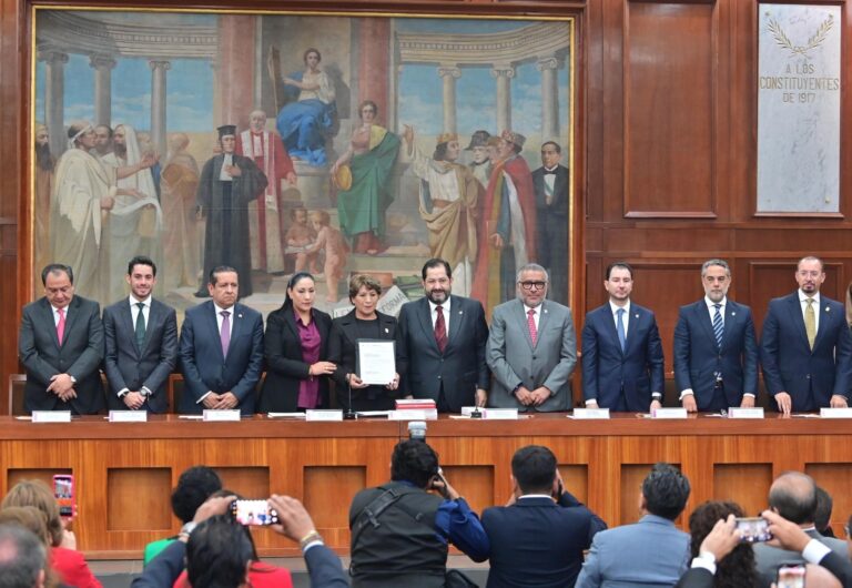 Delfina Gómez entregó su Segundo Informe de Gobierno al frente del Edomex