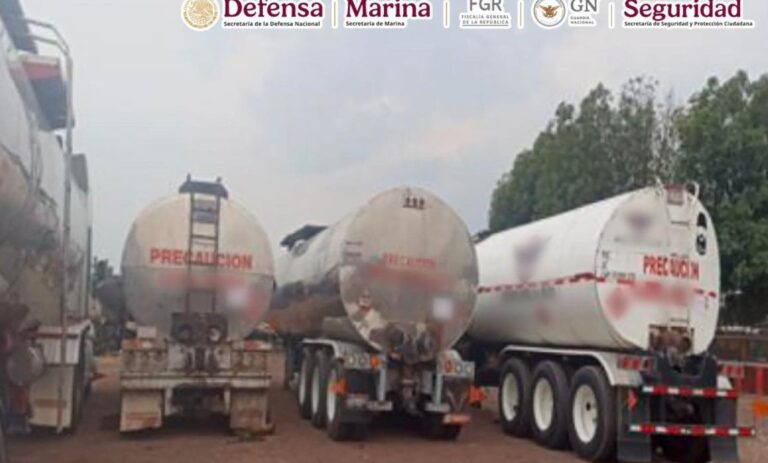 Incauta Guardia Nacional 58 mil 500 litros de gasolina en Jilotepec