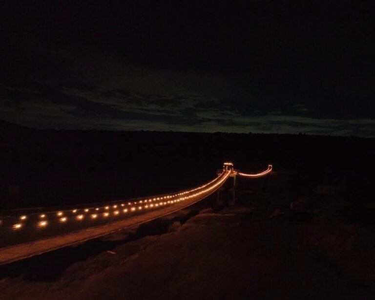 Retirarán luces del puente colgante en Hueypoxtla por vandalismo
