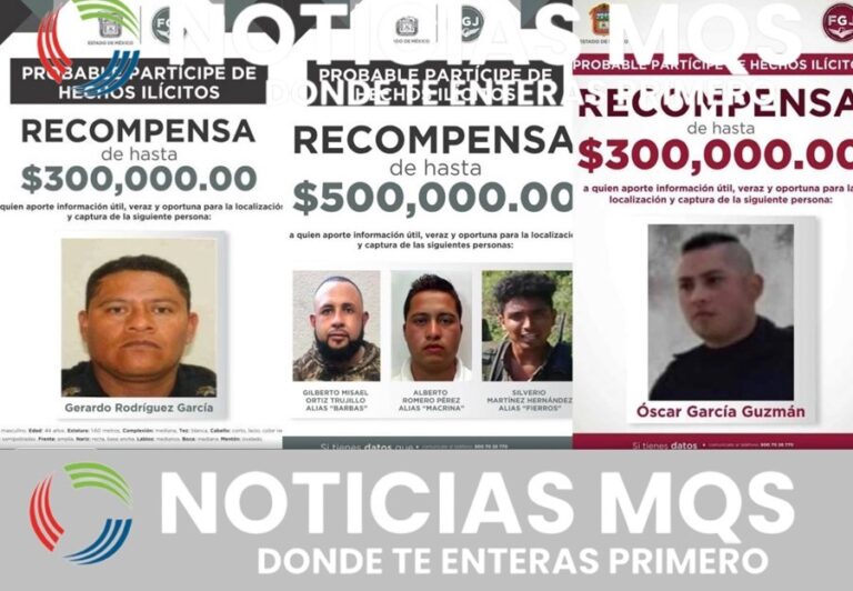 Al estilo del viejo Oeste, Edomex le pone precio a los capos; suma $13 millones en pagos por recompensas