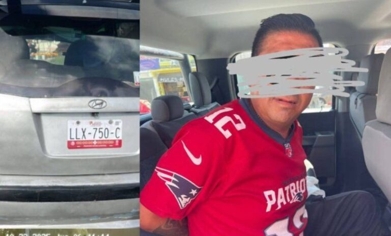 Capturan a taxista de aplicación por robo a estudiante en Coacalco