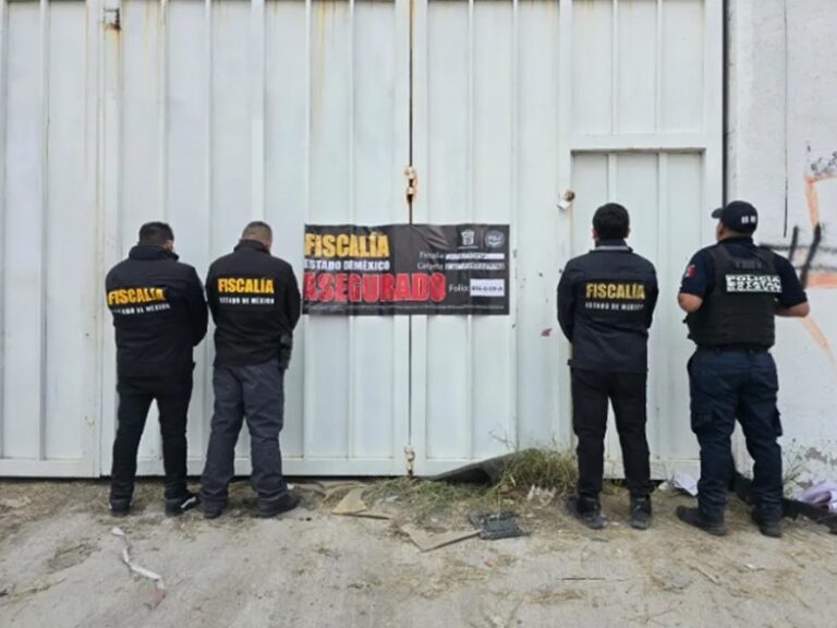 Localizan bodega en Huehuetoca con mercancía y vehículos robados valuados en más de 2 millones de pesos