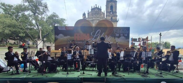 Se presentó la Orquesta Sinfónica de Tonanitla en la Feria del Libro de Tepotzotlán