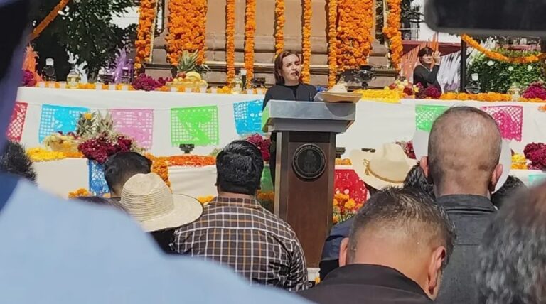 Grecia Quiroz esposa de Carlos Manzo, rendirá protesta como alcaldesa sustituta de Uruapan