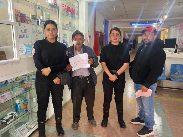 Localiza Célula de Búsqueda de Personas Desaparecidas de Teoloyucan a hombre reportado como extraviado en Teoloyucan