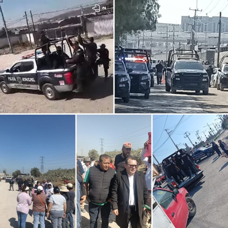 Policías de Tepotzotlán disparan sus armas de cargo y detienen ilegalmente a once trabajadores municipales de Teoloyucan