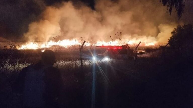 Se incendia zona arqueológica de Teotihuacán