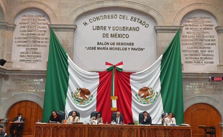 Congreso de Edomex aprueba paquete fiscal 2026; Delfina Gómez dispondrá de 410 mil mdp