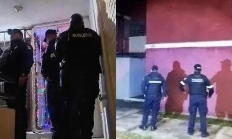 Hallan en Coacalco a pareja asesinada en escaleras de edificio