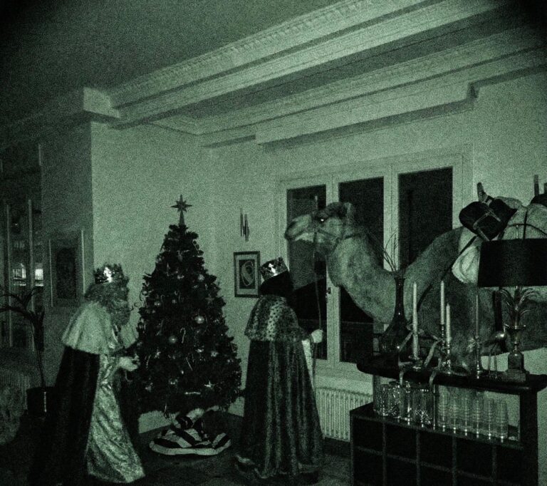 Los Reyes Magos visitan nuestro municipio y logran ser captados en fotografía