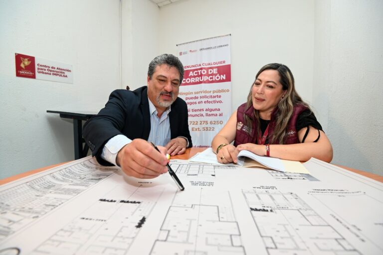 Agiliza Gobierno del Edomex trámite para conocer las características urbanas de predios; da certeza legal en proyectos de vivienda y comercio