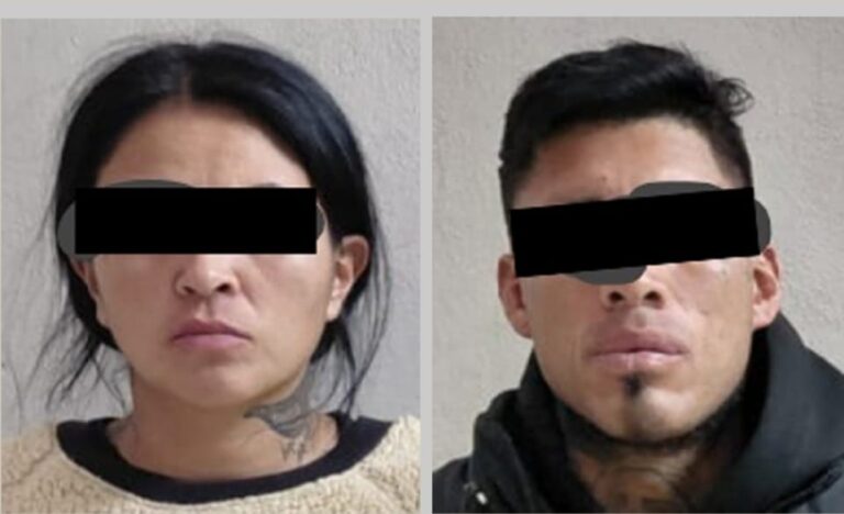 Capturan a dos presuntos narcomenudistas en Coyotepec