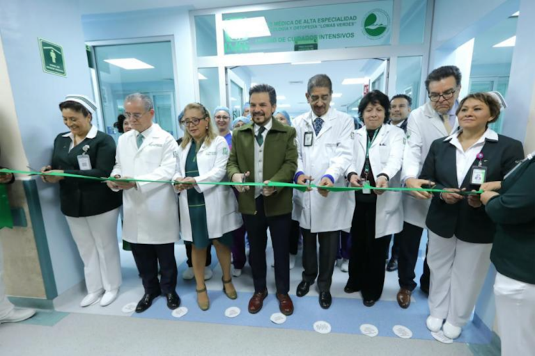 Inaugura IMSS nueva Unidad de Cuidados Intensivos en Hospital de Lomas Verdes