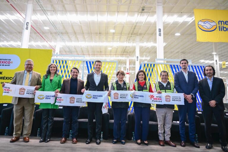 Inauguran en Cuautitlán Izcalli el Cross Dock más grande de América Latina de Mercado Libre
