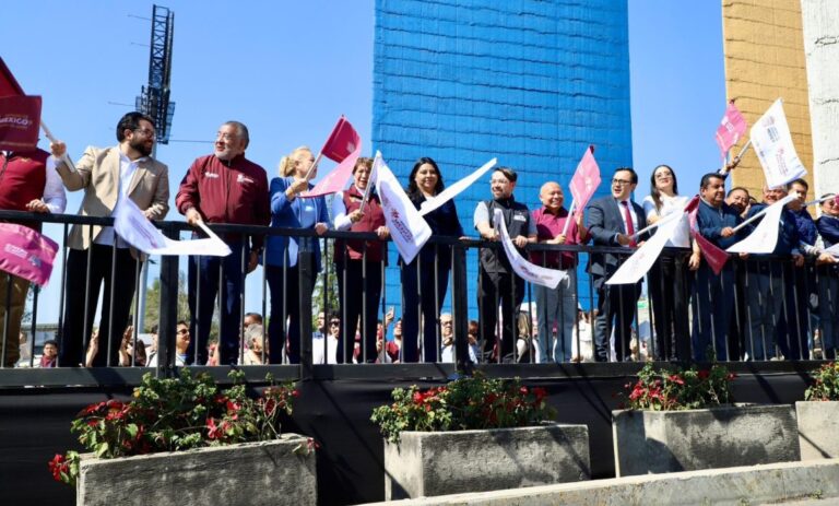 Inicia Delfina Gómez la reconstrucción del Periférico Norte