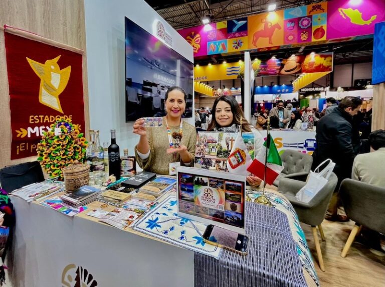 Mezcal, artesanías y rutas turísticas, la oferta cultural de Edomex en la FITUR 2026 en Madrid