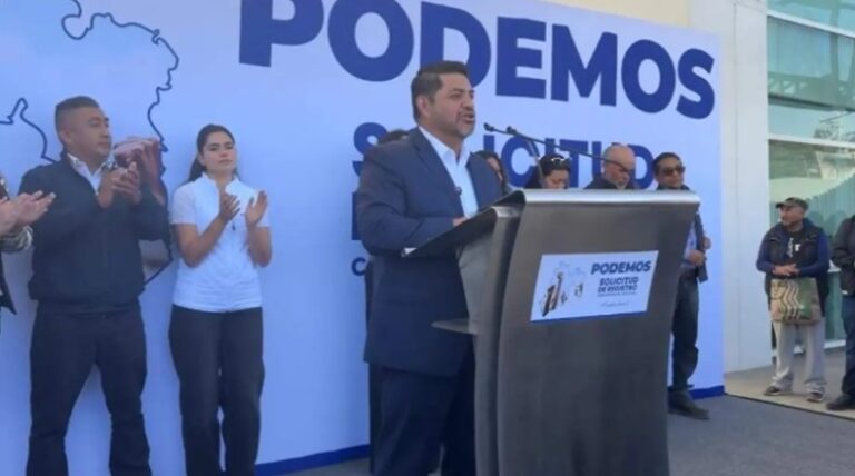 Otro partido en puerta: PODEMOS solicita registro ante el IEEM