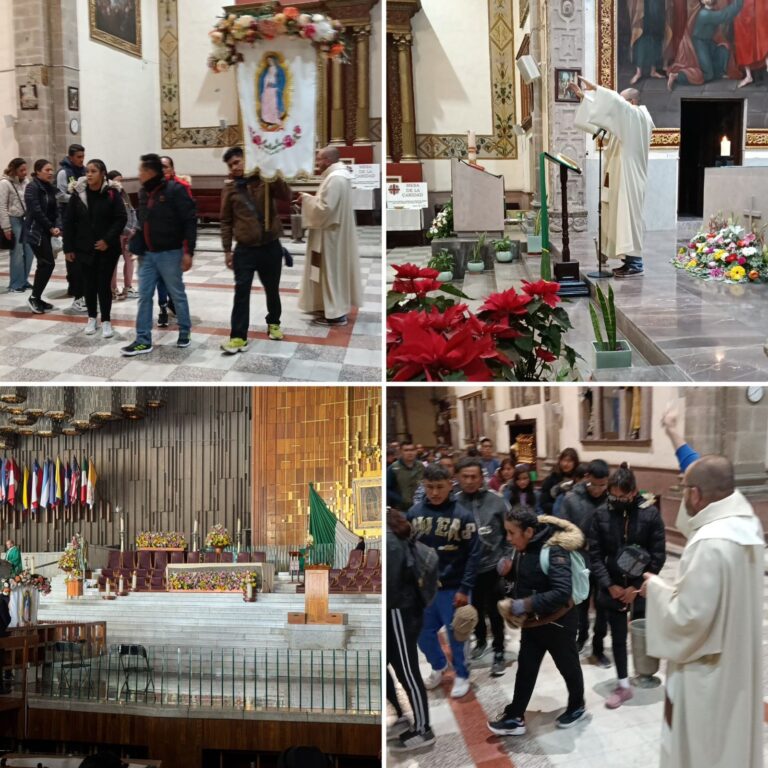 Realizan teoloyuquenses peregrinación 103 a la Basílica de Guadalupe