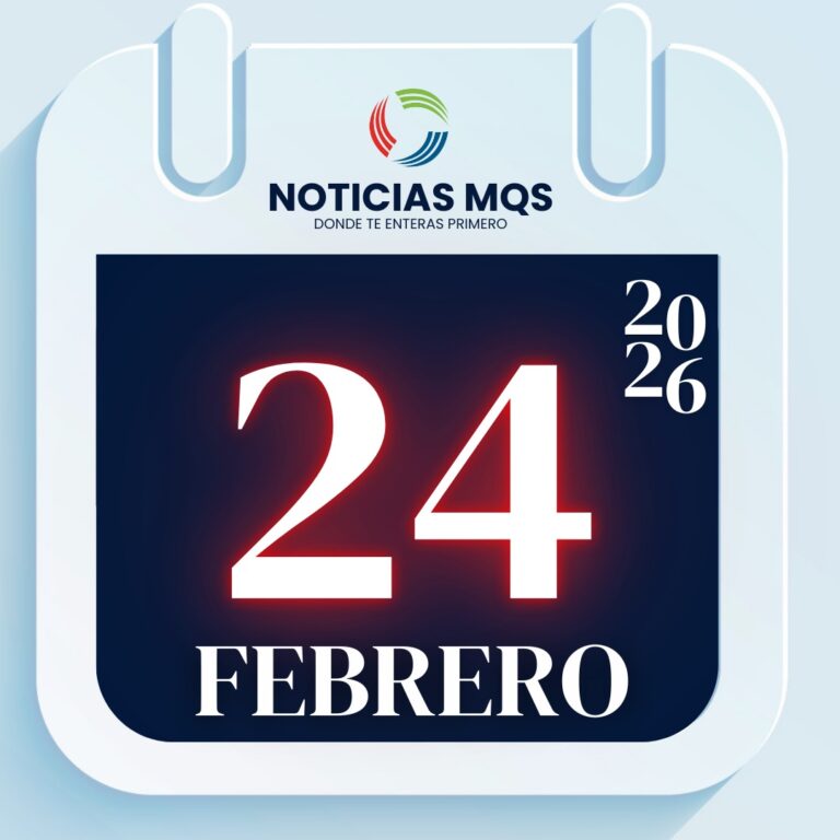 Buenos días, hoy es martes 24 de febrero de 2026. Día de la Bandera Nacional.