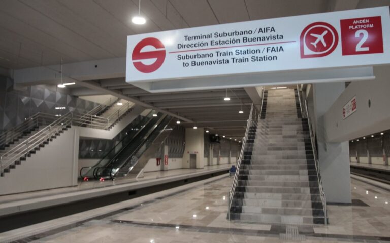 Asegura presidenta que el Suburbano de la CDMX al AIFA arrancará operaciones antes de Semana Santa
