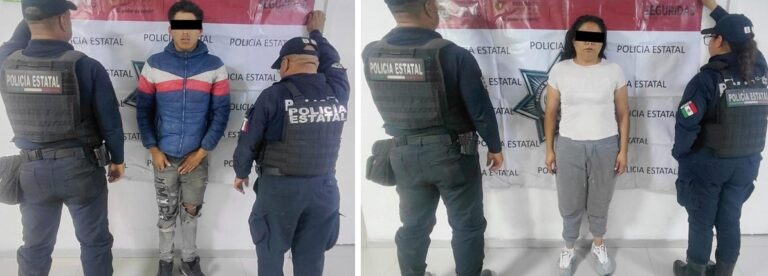 Detienen pareja detenida en Zumpango por venta ilegal de agua y amenazas