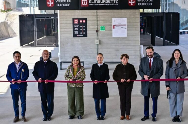 Entra en operación completa el Tren “El Insurgente” con conexión directa Edomex–CDMX