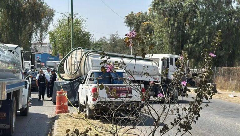 Muere motociclista arrollado por camión en Cuautitlán Izcalli