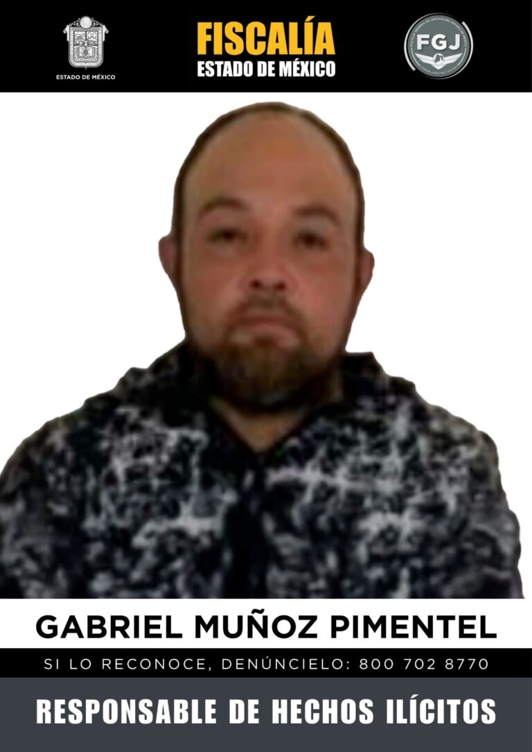 Sentencian a 43 años y 9 meses de prisión a sujeto responsable de un homicidio ocurrido en Huehuetoca