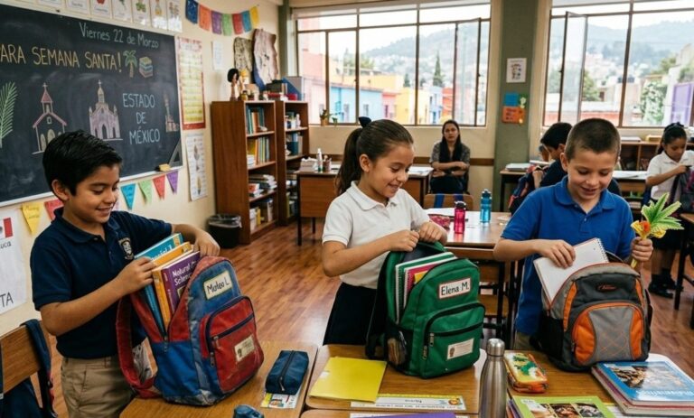 Adelantan la Semana Santa en Edomex: guardan libros y alistan el traje de baño