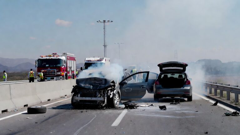 Carambola en el Circuito Exterior Mexiquense paralizó circulación
