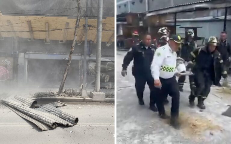 Colapsa edificio en alcaldía Cuauhtémoc y deja sepultadas a un número indeterminado de personas