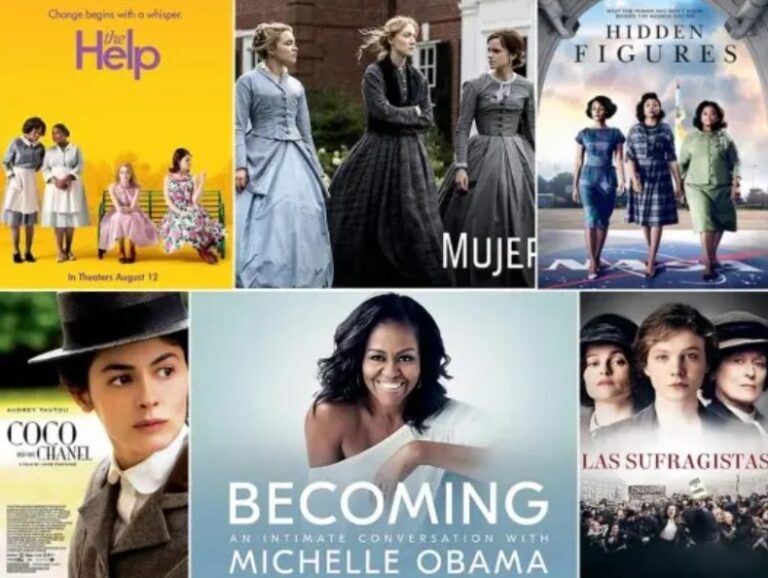 Filmografía sobre Mujeres Inspiradoras