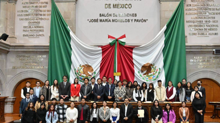 Jóvenes mexiquenses proponen soluciones ambientales desde el Congreso local