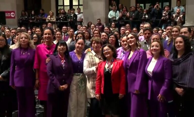 “La violencia contra las mujeres debe terminar”: Delfina Gómez