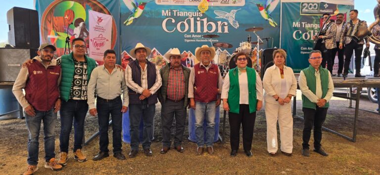 Llega “Mi Tianguis Colibrí” a Huehuetoca