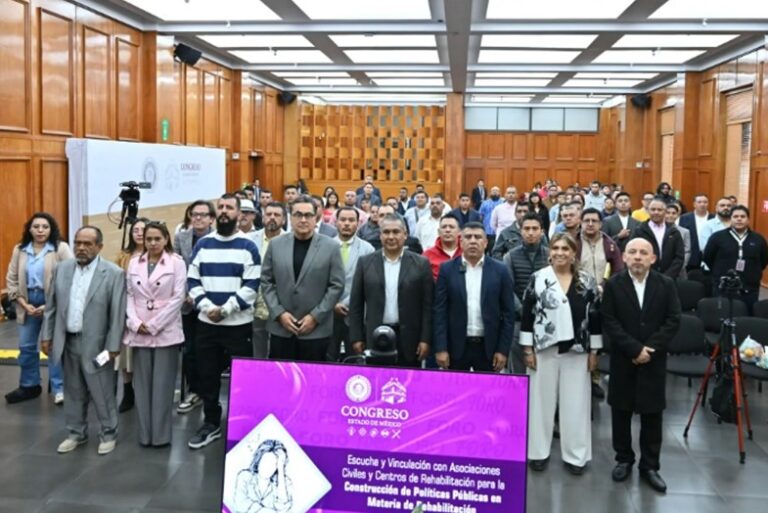 Trabaja Congreso Mexiquense iniciativa para regular centros de adicciones