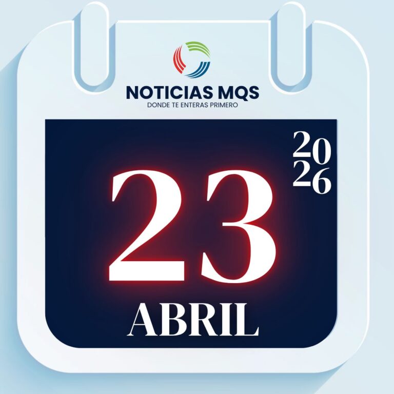 Buenos días, hoy es jueves 23 de abril de 2026. Día Mundial del Libro y de los Derechos de Autor