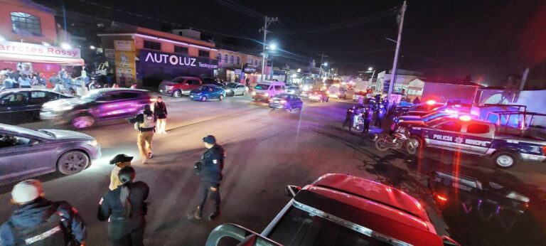 Implementan operativo de seguridad en Teoloyucan; autoridades reportan saldo sin incidencias